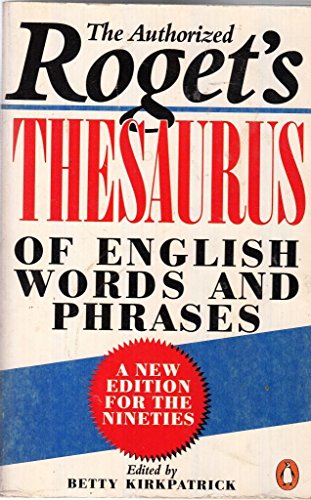 Rogets Thesaurus Of English Words And Phrases: New Edition (9780140512045) by Various