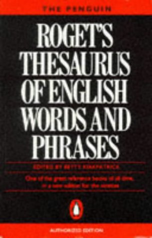 Imagen de archivo de Roget's Thesaurus of English Words And Phrases (Reference Books) a la venta por AwesomeBooks