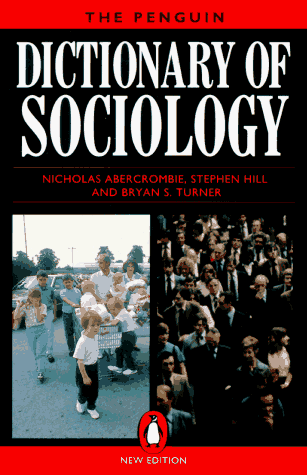 9780140512922: The Penguin Dictionary of Sociology