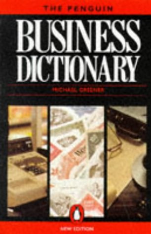 Beispielbild fr The Penguin Business Dictionary(R/I) (Penguin reference) zum Verkauf von AwesomeBooks