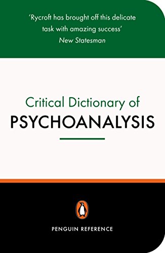 9780140513103: A Critical Dictionary of Psychoanalysis