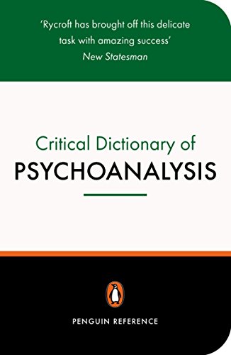 Stock image for A Critical Dictionary of Psychoanalysis, Second Edition (Penguin Reference Books) for sale by Ergodebooks