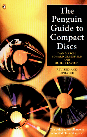 Imagen de archivo de The Penguin Guide to Compact Discs And Cassettes (Penguin Guide to Recorded Classical Music) a la venta por Greener Books
