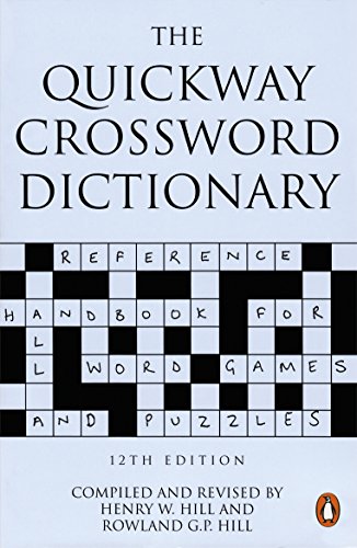 Stock image for The Quickway Crossword Dictionary for sale by AwesomeBooks
