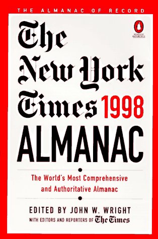 9780140514056: The New York Times Almanac 1998: The World's Most Comprehensive and Authoritative Almanac (Reference)