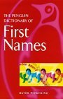 Penguin Dictionary Of First Names 1st Edition (9780140514230) by Pickering, David
