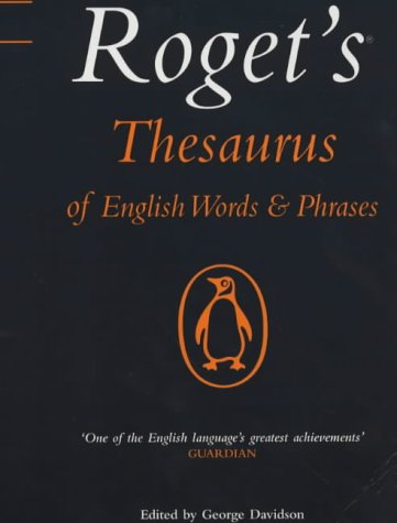Stock image for Roget's Thesaurus of English Words and Phrases for sale by Ammareal