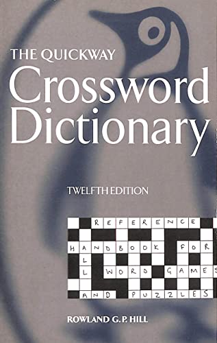 Imagen de archivo de The Quickway Crossword Dictionary: Twelfth Edition a la venta por WorldofBooks