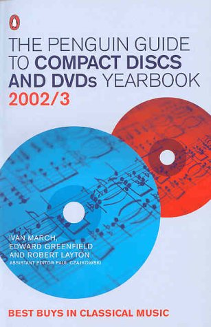 Imagen de archivo de The Penguin Guide to Compact Discs and DVDs Yearbook 2002/3 (Penguin Reference Books S.) a la venta por WorldofBooks