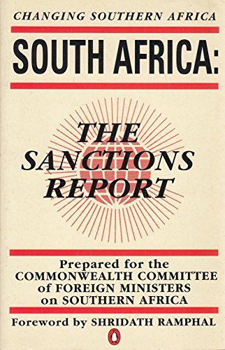 Stock image for South Africa: The Sanctions Report:Prepared For the Commonwealth Committee of Foreign Ministers On Southern Africa for sale by WorldofBooks