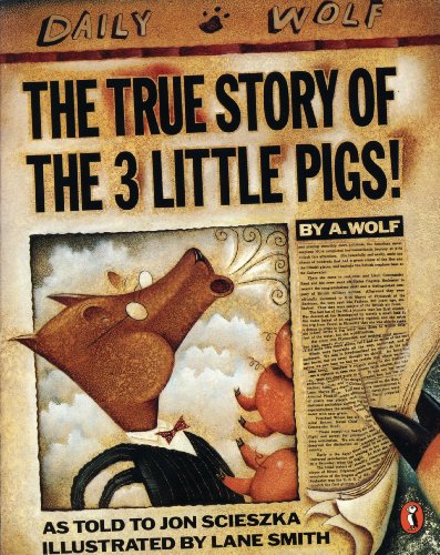 Beispielbild fr The True Story of the Three Little Pigs (Picture Puffin) zum Verkauf von AwesomeBooks