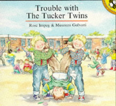 Stock image for Trouble with the Tucker Twins (Picture Puffin S.) for sale by WorldofBooks