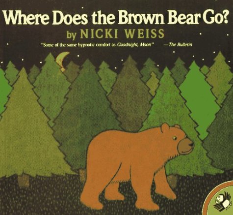 Beispielbild fr Where Does the Brown Bear Go? (Picture Puffins) zum Verkauf von SecondSale