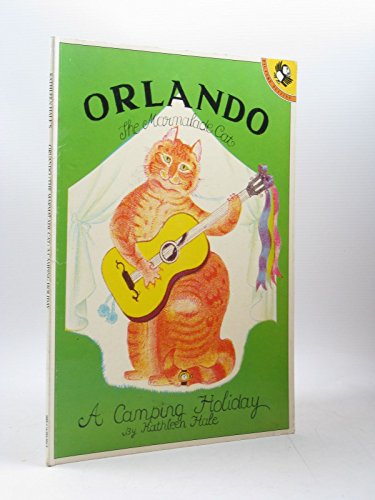 Imagen de archivo de Orlando the Marmalade Cat: A Camping Holiday (Picture Puffin) a la venta por WorldofBooks