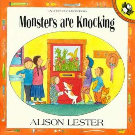 9780140544770: Monsters Are Knocking: Lift-the-Flap