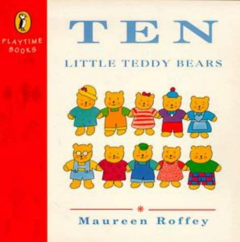 Imagen de archivo de Ten Little Teddy Bears (Playtime Books) a la venta por WorldofBooks