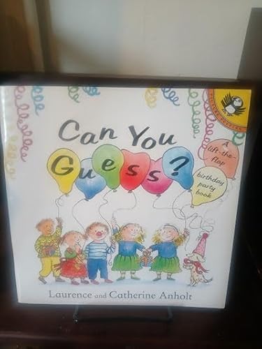 Beispielbild fr Can You Guess? : A Lift-the-Flap Birthday Party Book zum Verkauf von Better World Books