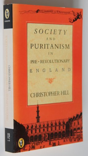 Society And Puritanism In Pre Revolutionary England