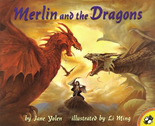 Beispielbild fr Merlin and the Dragons (Picture Puffin Books) zum Verkauf von SecondSale