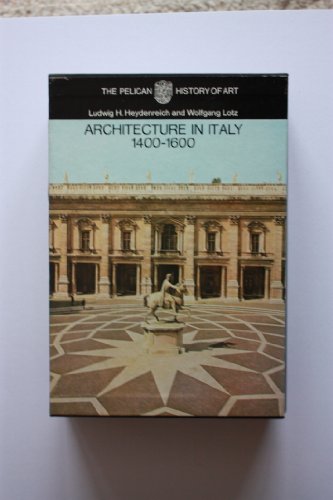 Imagen de archivo de Architecture in Italy, 1400-1600 a la venta por Better World Books