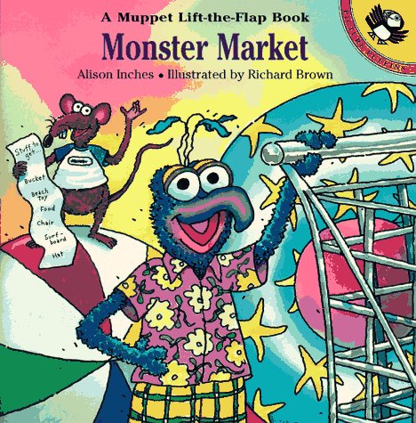 9780140562187: Monster Market: Lift-the-Flap (Muppet Lift-The-Flap Book)