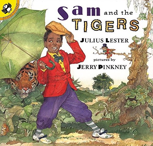 Imagen de archivo de Sam and the Tigers: A Retelling of 'Little Black Sambo' (Picture Puffins) a la venta por More Than Words
