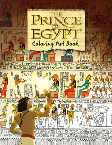 9780140564730: The Prince of Egypt Coloring Art Book