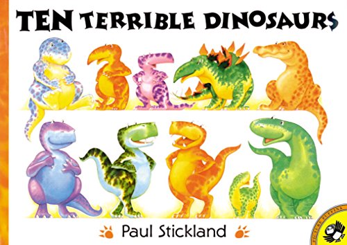 Beispielbild fr Ten Terrible Dinosaurs (Picture Puffins) zum Verkauf von Wonder Book