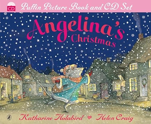 Stock image for Angelina's Christmas (Picture Puffin S.)(Book and CD) for sale by WorldofBooks