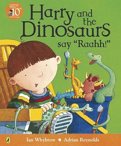 Stock image for Harry and the Dinosaurs Say 'Rahhh!' (Picture Puffin) for sale by WorldofBooks