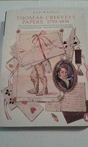 Stock image for Thomas Creevey's Papers (Lives and Letters) for sale by AwesomeBooks