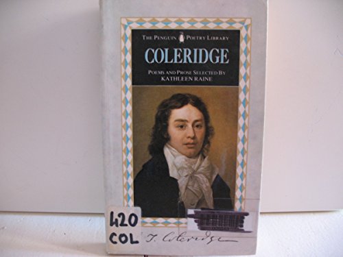 Imagen de archivo de Coleridge: Selected Poetry and Prose (Poetry Library, Penguin) a la venta por HPB-Diamond