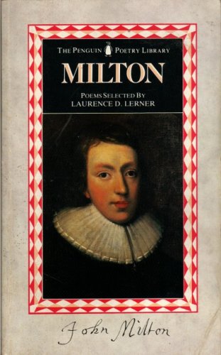 Beispielbild fr Milton: Poems (Penguin Poetry Library) zum Verkauf von Gulf Coast Books
