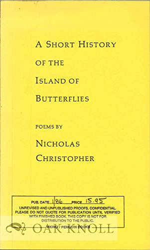 Beispielbild fr A Short History of the Island of Butterflies zum Verkauf von Books From California