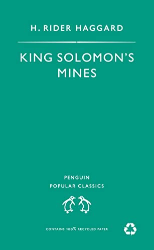 Stock image for King Solomon's Mines for sale by Better World Books