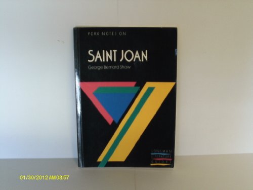 Stock image for Saint Joan: A Chronicle Play in Six Scenes and an Epilogue: Penguin Passnotes for sale by AwesomeBooks