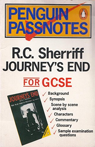 Stock image for Penguin Passnotes: Journey's End (Gcse) (Passnotes S.) for sale by WorldofBooks