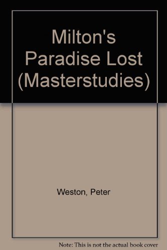 Stock image for Penguin Masterstudies: Paradise Lost (Masterstudies S.) for sale by AwesomeBooks