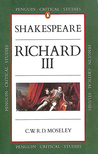 Stock image for Shakespeare's "King Richard III" (Critical Studies) for sale by HPB-Ruby