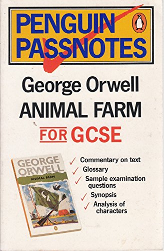 Imagen de archivo de Penguin Passnotes: Animal Farm:For Gcse (Passnotes S.) a la venta por AwesomeBooks