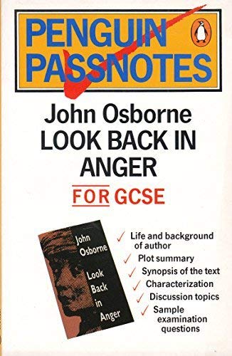 Stock image for Osborne's "Look Back in Anger" (Passnotes) for sale by AwesomeBooks