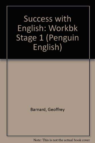 Stock image for Success with English: Workbk Stage 1 (Penguin English) for sale by biblion2