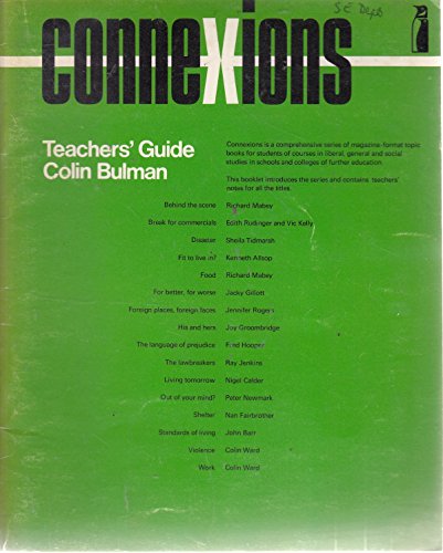 Beispielbild fr connexions: Teachers' Guide zum Verkauf von TAIXTARCHIV Johannes Krings