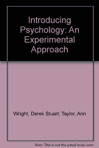 Stock image for Introducing Psychology: An Experimental Approach (Modern Psychology) for sale by Kennys Bookstore