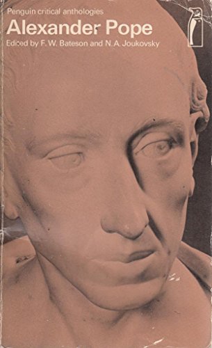 Stock image for Alexander Pope (Critical Anthology) for sale by AwesomeBooks