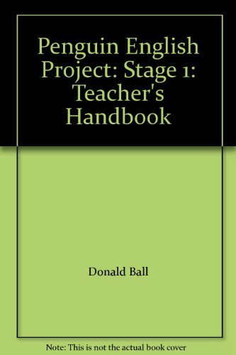 Imagen de archivo de Penguin English Project: Stage 1: Teacher's Handbook a la venta por Irish Booksellers