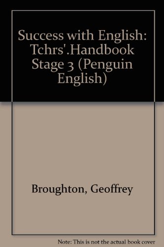 9780140801811: Tchrs'.Handbook (Stage 3)