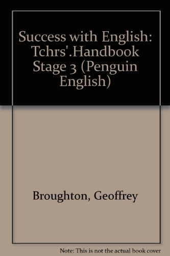 9780140801811: Tchrs'.Handbook (Stage 3) (Penguin English)