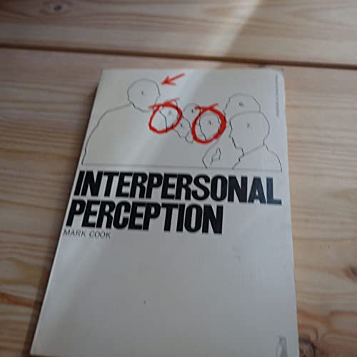 Stock image for Interpersonal Perception for sale by Better World Books