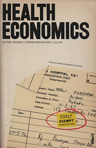 Stock image for Health Economics (Penguin education) for sale by Ergodebooks